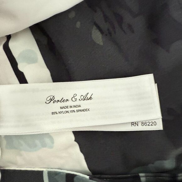 Porter & Ash Men's Abstract Print Kinetic Stretch Button Up Performance Size S - Picture 8 of 11